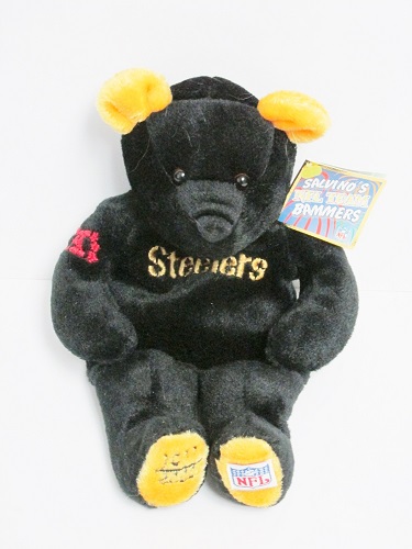 Salvinos Pittsburgh Steelers #1 NFL Team <br>Commemorative Plush Bear<br>(Click Picture-FULL DETAILS)